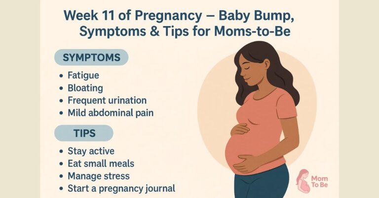 🌼 Week 11 of Pregnancy: Hello Baby Bump, Hello Emotions