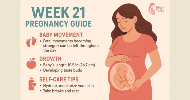 Week 21: Baby Bumps and Movements Begin to Speak