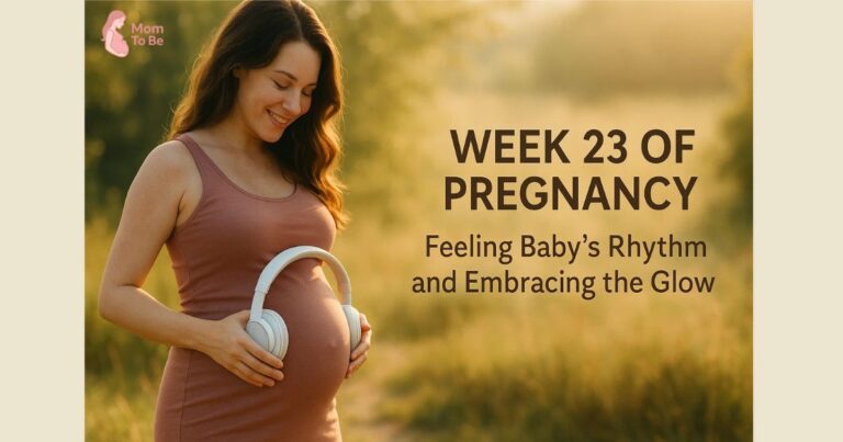 Week 23 of Pregnancy: Feeling Baby’s Rhythm and Embracing the Glow