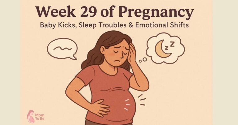 🌸 Week 29 of Pregnancy: Growing Baby, Strengthening Bond, and Preparing for the Final Trimester