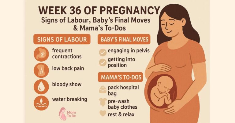 🤱 Week 36 of Pregnancy: Almost There, Mama!